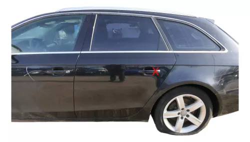 A4 B8 8K Kombi Avant Tür hinten links schwarz LZ9Y ohneAnbauteile (200729)