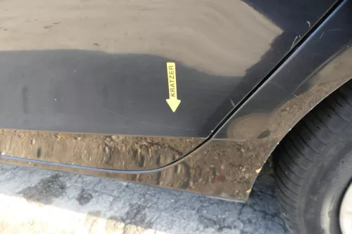 A4 B8 8K Kombi Avant Tür hinten links schwarz LZ9Y ohneAnbauteile (200729)