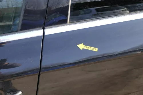 A4 B8 8K Kombi Avant Tür hinten links schwarz LZ9Y ohneAnbauteile (200729)