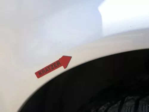 VW Golf 4 Kotflügel vorne rechts silber garu LA7W (200814)