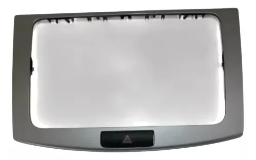 Passat 3C B7 Mittelkonsole Verkleidung Radio Klappe Abdeckung Dekor titansilber (200880)