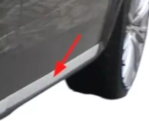 VW Passat 3C B7 NUR Zierleiste Leiste Abdeckung Tür unten vorne rechts Alltrack