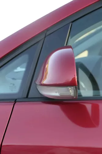 VW Golf 5+6 5M1 Plus elektrischer Spiegel Außenspiegel links rot LA3X Blinker (200959)