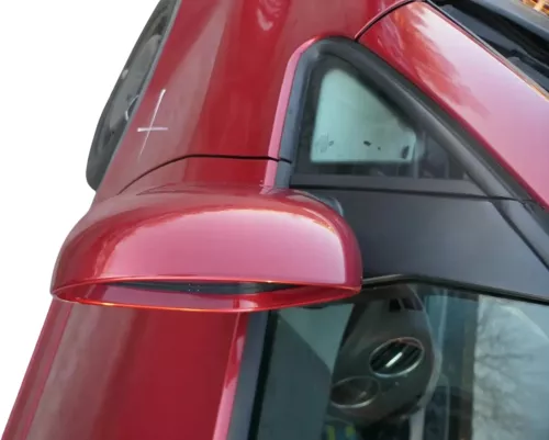 VW Golf 5+6 5M1 Plus elektrischer Spiegel Außenspiegel links rot LA3X Blinker (200959)