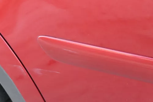 VW Golf Plus 5M 6 521 Türblatt Tür hinten rechts rot LA3X + Rahmen (200965)