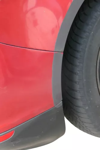 Golf Plus 5 5M1 Stoßstange hinten Heckstoßstange Stoßfänger rot LA3X (200967)