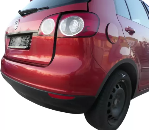 Golf Plus 5 5M1 Stoßstange hinten Heckstoßstange Stoßfänger rot LA3X (200967)