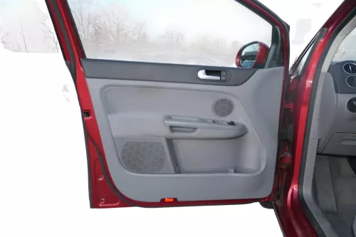 VW Golf Plus 5M 1x Türverkleidung Verkleidung Tür vorne links grau (200974)