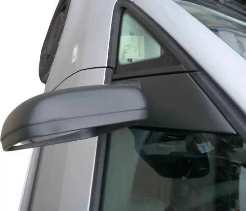 VW Caddy 2K elektrischer Spiegel Außenspiegel beheizt links schwarz original (200997)