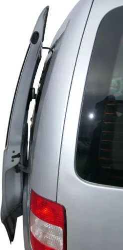VW Caddy 3 2k Beifahrertür Tür hinten links silber LA7W Schiebetür Scheibe (200999)