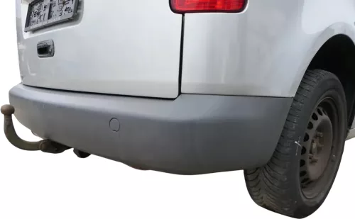 VW Caddy 2k Heckklappe mit Scheibe hinten silber LA7W -OHNE Anbauteile (201007)