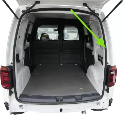 VW Caddy 2K SA Türdichtung Dichtung Tür hinten Heckklappe Klappe Kofferraum (163364)