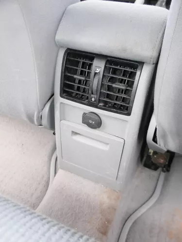 VW Caddy 3 2K Mittelarmlehne Armlehne komplett GRAU zum nachrüsten (201027)