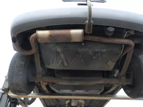 VW Caddy 2K Auspuff Endschalldämpfer Mittelschalldämpfer Endtopf BSX (201066)