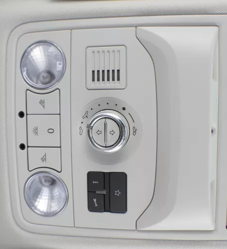 VW Tiguan Innenraumleuchte Leuchte innen Leselampe Leseleuchte 1K8947106C grau (165945)