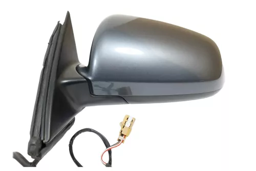 Audi A4 B6 B7 8E Spiegel Außenspiegel links elektrisch anklappbar grau LX7Z (200952)