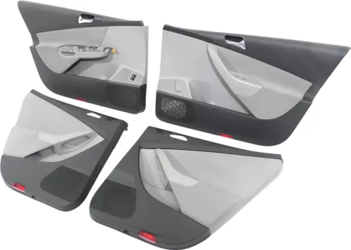 1x Passat 3C Kombi Türverkleidung Verkleidung Tür vorne rechts grau (201074)