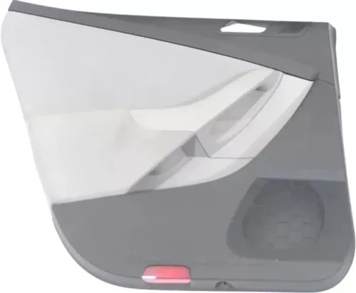 1x Passat 3C Kombi Türverkleidung Verkleidung Tür hinten links grau (201075)
