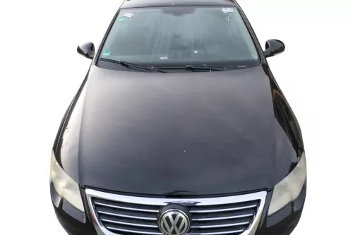 VW Passat 3C Motorhaube Klappe vorne vorn Haube schwarz LC9X deepblack (201087)