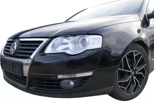 VW Passat 3C Kombi Stoßstange vorne Stoßfänger schwarz LC9Z +Grill (201088)