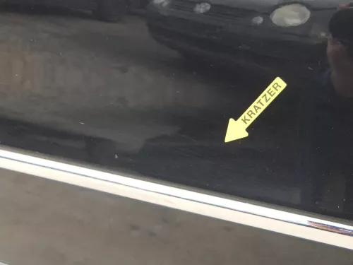 VW Passat 3C Kombi Variant Tür hinten links schwarz LC9X -OHNE Anbauteile (201093)