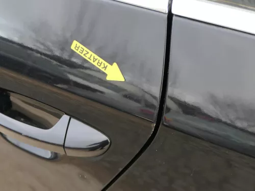 VW Passat 3C Kombi Variant Tür hinten links schwarz LC9X -OHNE Anbauteile (201093)