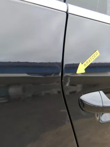 VW Passat 3C Kombi Variant Tür hinten rechts schwarz LC9X ohneAnbauteile (201094)