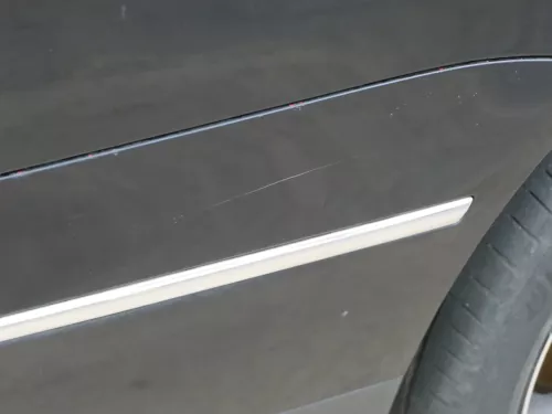 VW Passat 3C Kombi Stoßstange hinten Heckstoßstange schwarz LC9X Stoßfänger (201097)