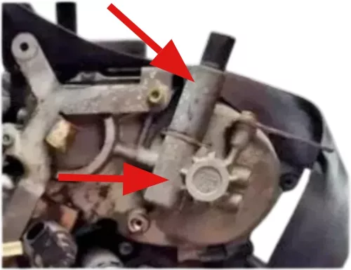 Golf 5 Passat 3C Dichtflansch Gehäuse Motor 06F103530D 2, 0 FSI BVX BLX BVZ BLR (201124)