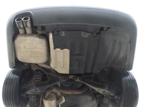 VW Passat 3C Auspuff Endschalldämpfer Mittelschalldämpfer 2,0 FSI BLR BVY (201131)