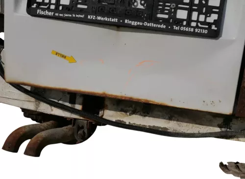 VW T4 Flügeltür Klappe hinten links weiß R902 mit Scheibe (201143)