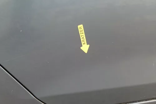 Golf 6 5K Tür hinten rechts LC5F grau blau ohne Anbauteile 4/5 Türer (201153)