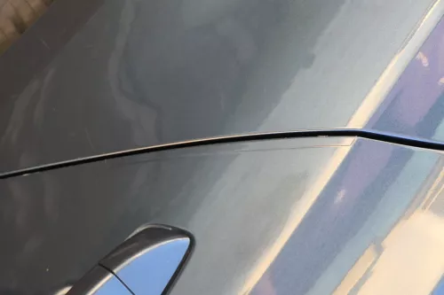 Golf 6 5K Tür hinten rechts LC5F grau blau ohne Anbauteile 4/5 Türer (201153)