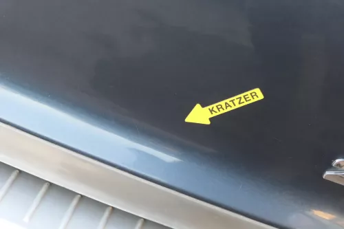 VW Golf 6 5K 1K Heckklappe hinten Kofferraumklappe Scheibe blau LC5F grau (201155)