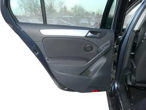 1x VW Golf 6 5K Türverkleidung Verkleidung Tür hinten links 4/5-Türer schwarz (201171)