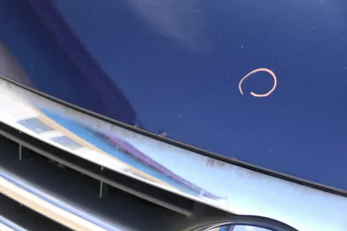 VW Tiguan 5N Motorhaube Klappe vorne vorn Haube blau LH5X (201209)