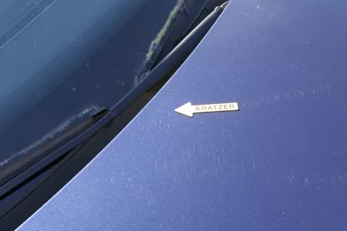 VW Tiguan 5N Motorhaube Klappe vorne vorn Haube blau LH5X (201209)