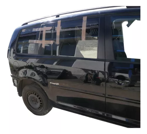 VW Touran 1T 1T3 Tür hinten rechts schwarz LC9X  - ohne Anbauteile (201214)