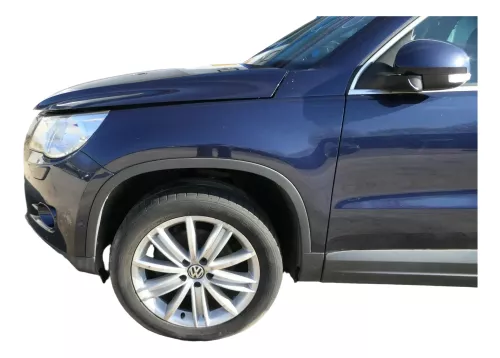 VW Tiguan Kotflügel vorne links original 5N0821105A + Leiste blau LH5X