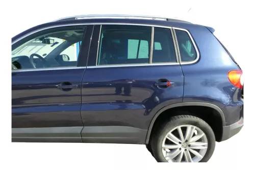 VW Tiguan 5N Tür hinten links blau LH5X (201229)