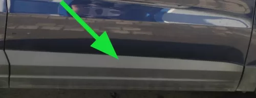 VW Tiguan 5N Zierleiste Leiste Abdeckung Tür Beifahrertür vorne rechts 5N0854940 (201231)