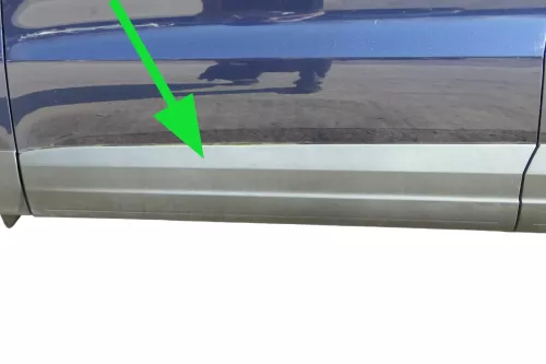 VW Tiguan 5N Zierleiste Leiste Abdeckung Tür Fahrertür vorne links