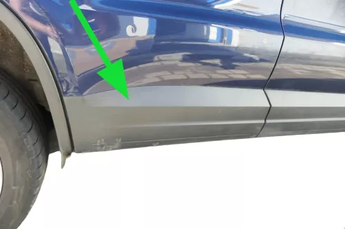 VW Tiguan 5N Zierleiste Leiste Abdeckung Tür hinten rechts 5N0854950A (201233)