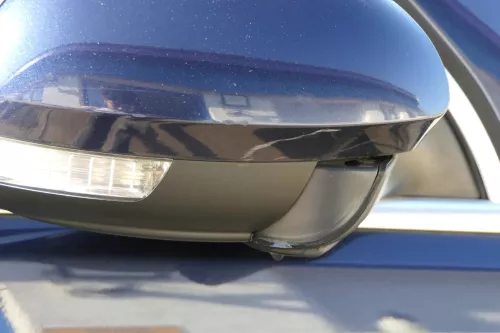 Tiguan 5N elektrischer Spiegel Außenspiegel rechts blau LH5X Blinker (201236)