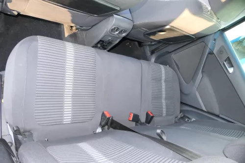Tiguan 5N Sitz Sitze hinten Rückbank Rücksitzbank 3 Punkt Gurt Lehne Alcantara s (201256)