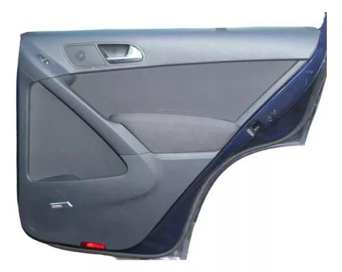 VW Tiguan 5N 1x Türverkleidung Verkleidung Tür hinten rechts schwarz (201263)