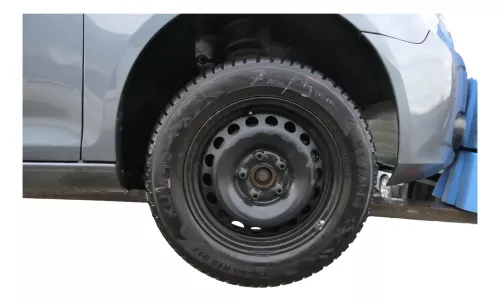 1x Q3 Passat 3C Golf für 195/65 R15 LK 112 Ersatzrad 7mm + Werkzeug Wagenheber 1 (201407)