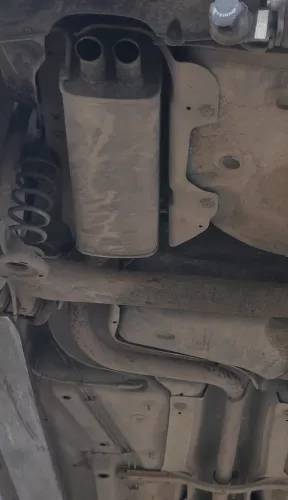 VW Polo 9N Ibiza 6L Auspuff Endschalldämpfer hinten TDI + Rohr ASZ 96kw (169260)