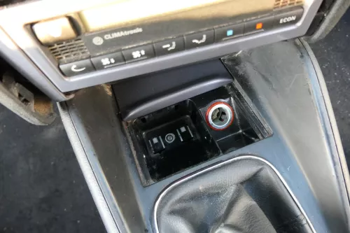 Golf 4 Bora Mittelkonsole Verkleidung um Radio 1j1858069G Dekor grau (201338)