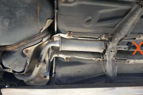 Golf 4 Bora Auspuff Endtopf+Mittelschalldämpfer 1,6 16V BCB AZD ATN AUS Limousin (201345)